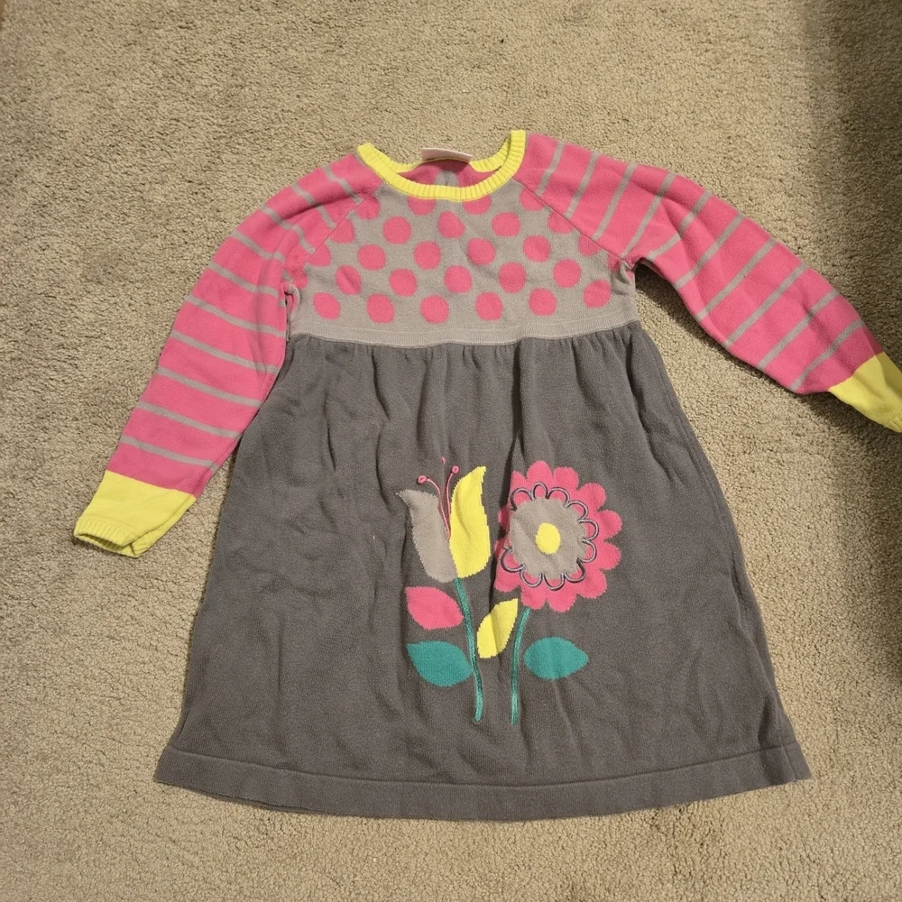 hanna andersson sweater dress Dear Deer On Navy Holiday in 100% Cotton day play Hanna Andersson NWT Black White